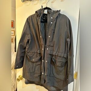 J Crew rain jacket in excellent condition